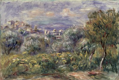 Antibes, 1917 von Pierre Auguste Renoir